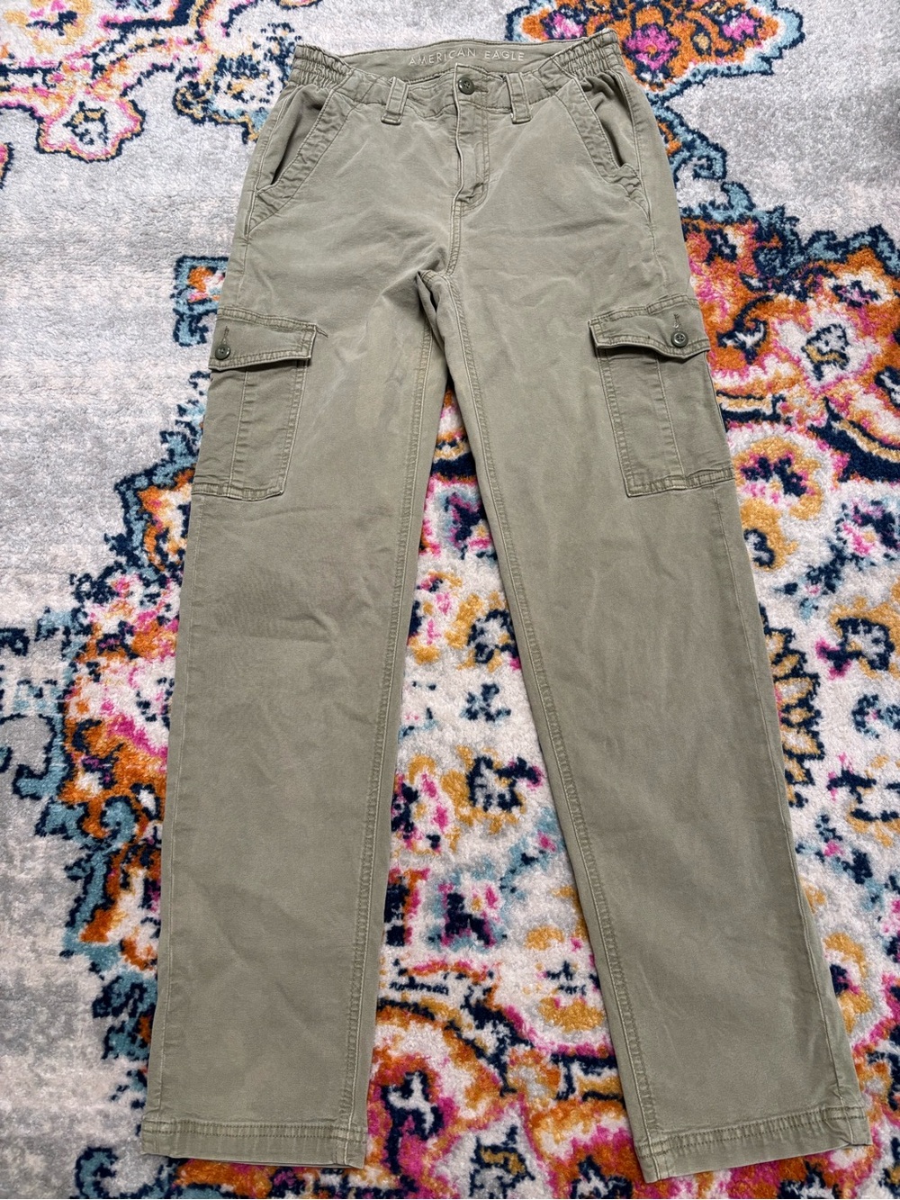American Eagle Outfitters Women’s Olive Cargo Pants